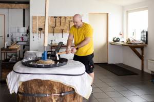 gongschmiede, achim goike, gongtraining, jens zygar, september, 2025